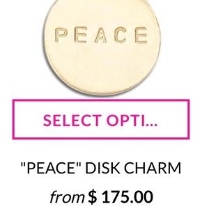 Helen Ficalora Peace 14K charm